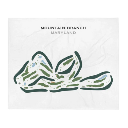 Mountain Branch, Maryland - Printed Golf Courses