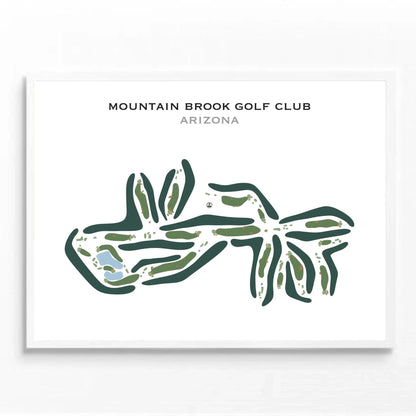 Mountain Brook Golf Club, Arizona - Printed Golf Courses