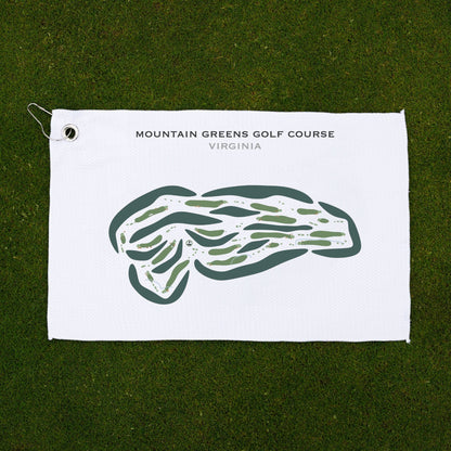 Mountain Greens Golf Course, Virginia - Printed Golf Courses