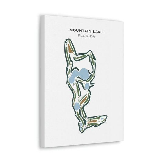 Mountain Lake, Florida - Printed Golf Courses