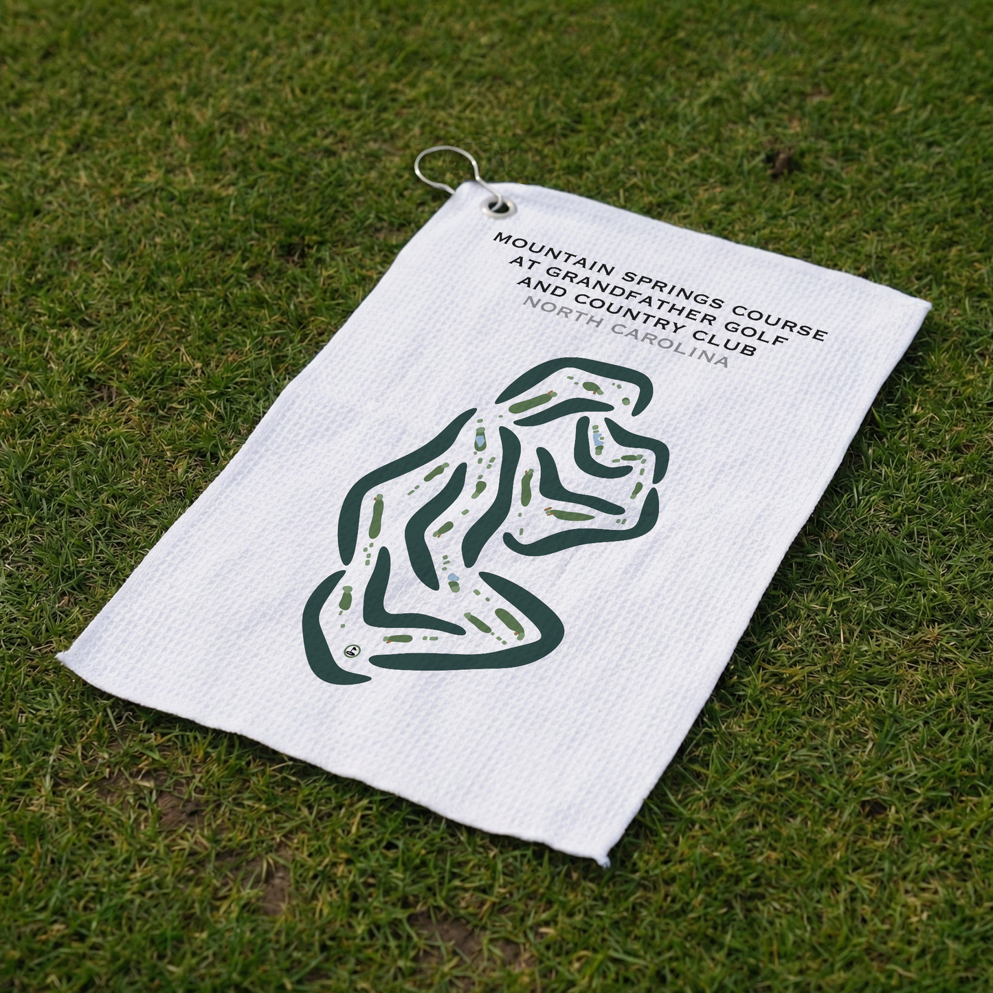 Mountain Springs Course at Grandfather Golf & Country Club, North Carolina - Printed Golf Courses