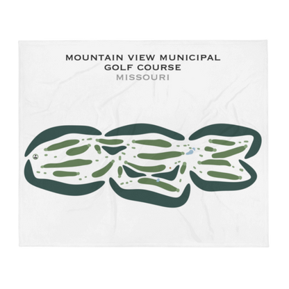 Mountain View Municipal Golf Course, Missouri - Printed Golf Courses