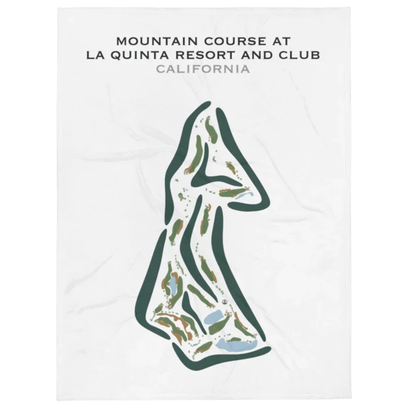 Mountain Course at La Quinta Resort and Club, California - Printed Golf Courses