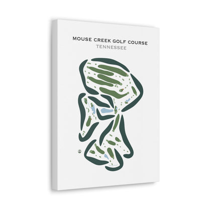 Mouse Creek Golf Course, Tennessee - Printed Golf Courses
