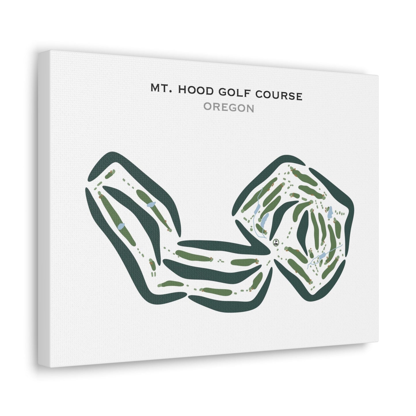 Mt. Hood Golf Course, Oregon - Printed Golf Courses