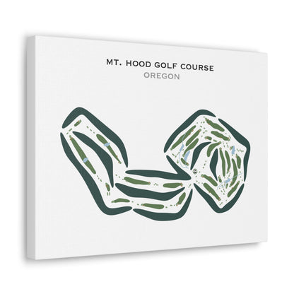 Mt. Hood Golf Course, Oregon - Printed Golf Courses