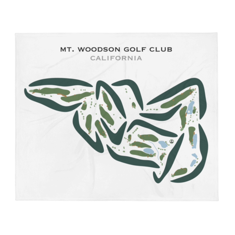 Mt. Woodson Golf Club, California - Printed Golf Courses