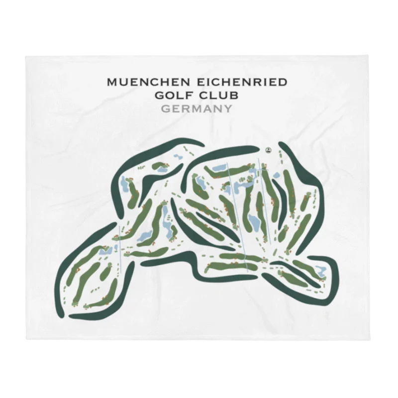 Muenchen Eichenried Golf Club, Germany - Printed Golf Courses
