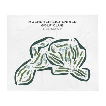 Muenchen Eichenried Golf Club, Germany - Printed Golf Courses