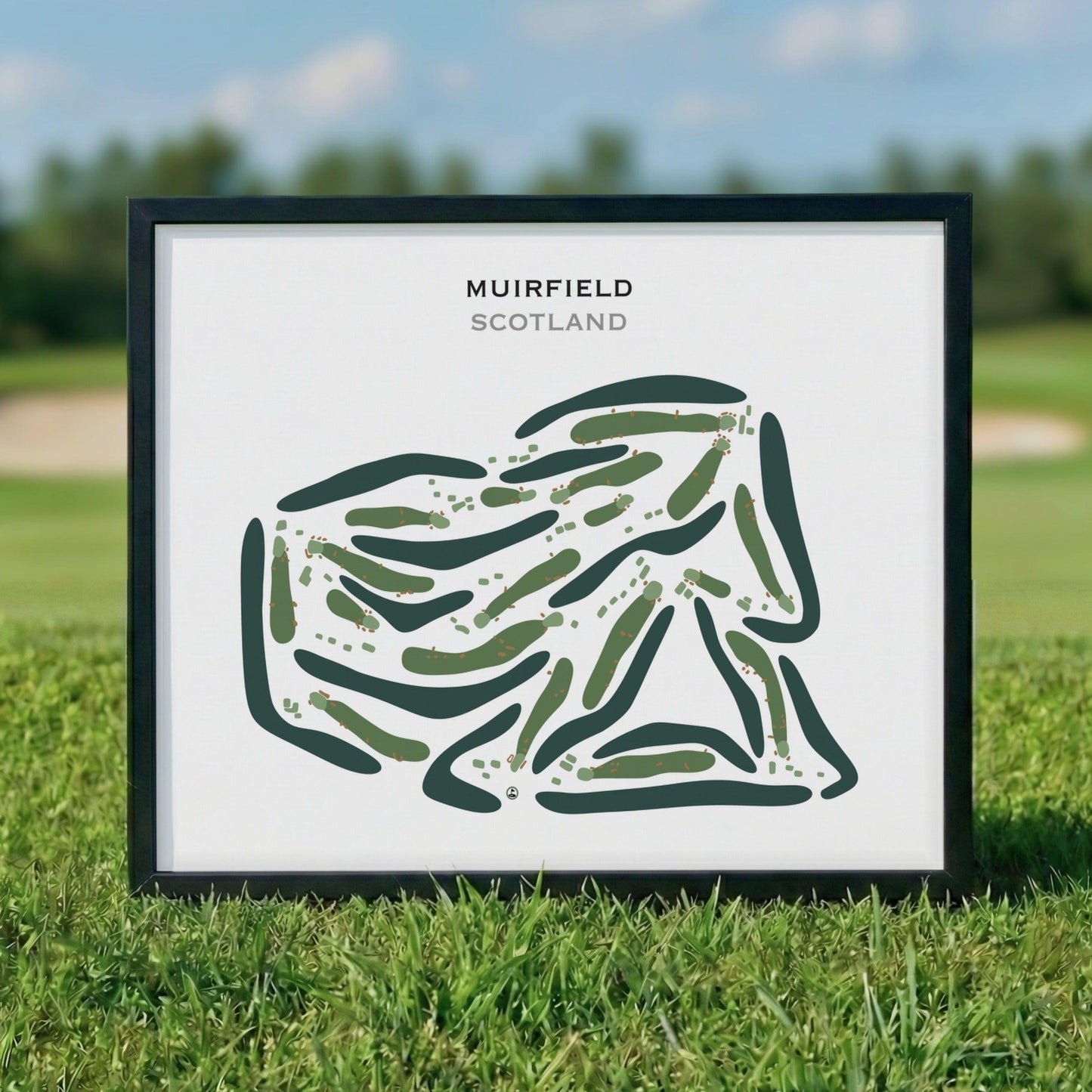 Muirfield, Scotland - Printed Golf Courses