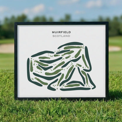Muirfield, Scotland - Printed Golf Courses