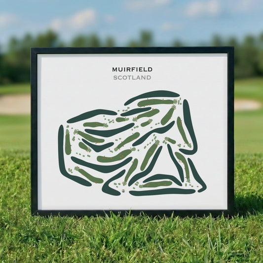 Muirfield, Scotland - Printed Golf Courses