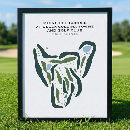 Muirfield Course at Bella Collina Towne & Golf Club, California - Printed Golf Courses