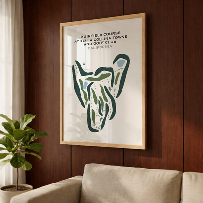 Muirfield Course at Bella Collina Towne & Golf Club, California - Printed Golf Courses
