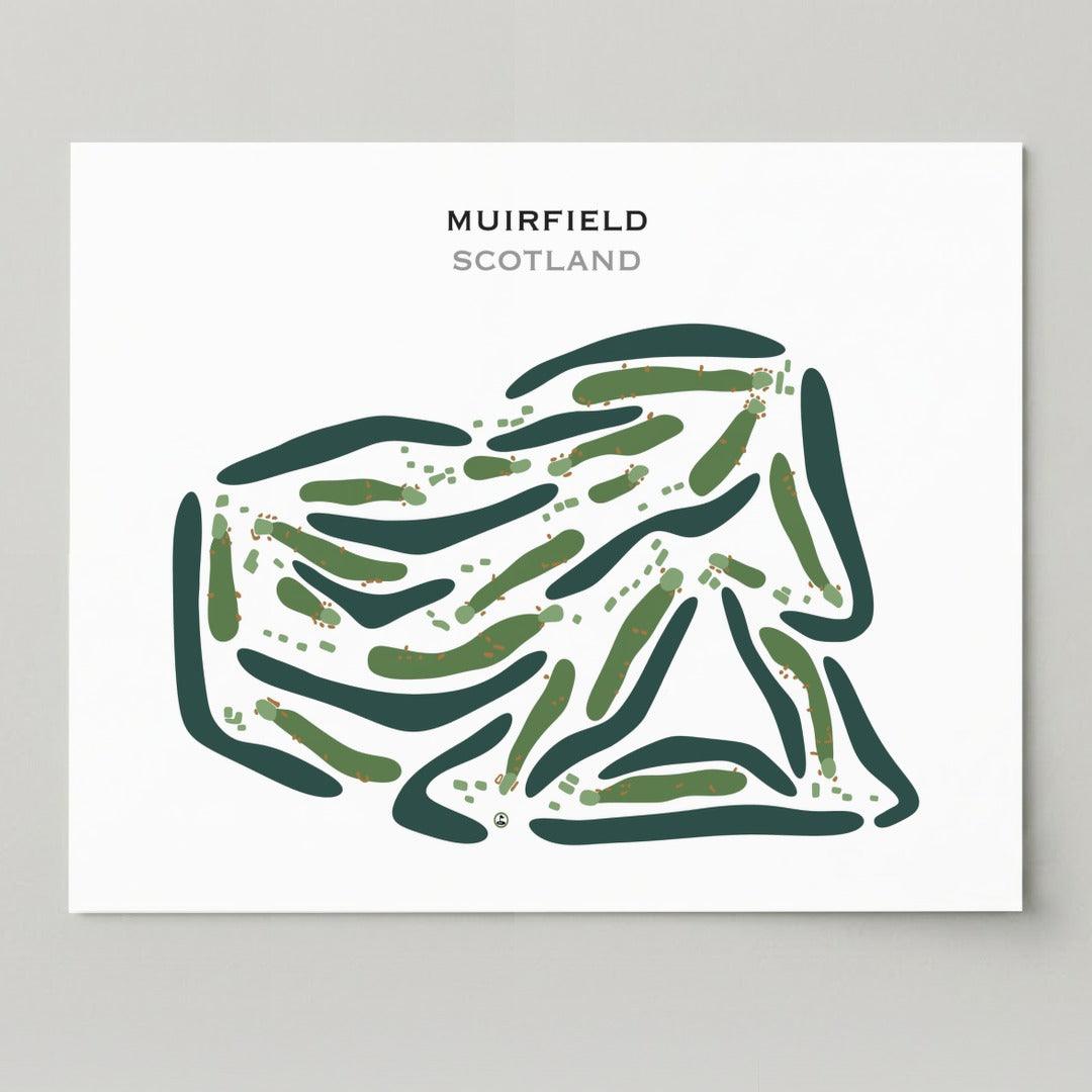 Muirfield, Scotland - Printed Golf Courses