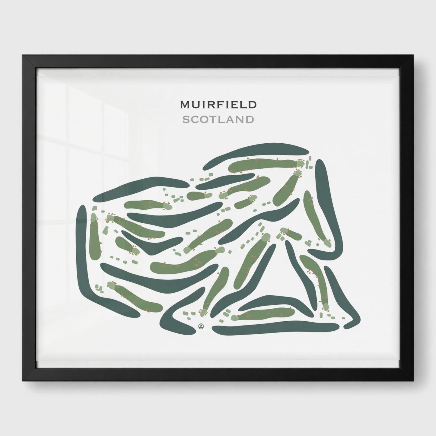 Muirfield, Scotland - Printed Golf Courses