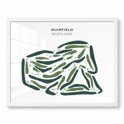Muirfield, Scotland - Printed Golf Courses