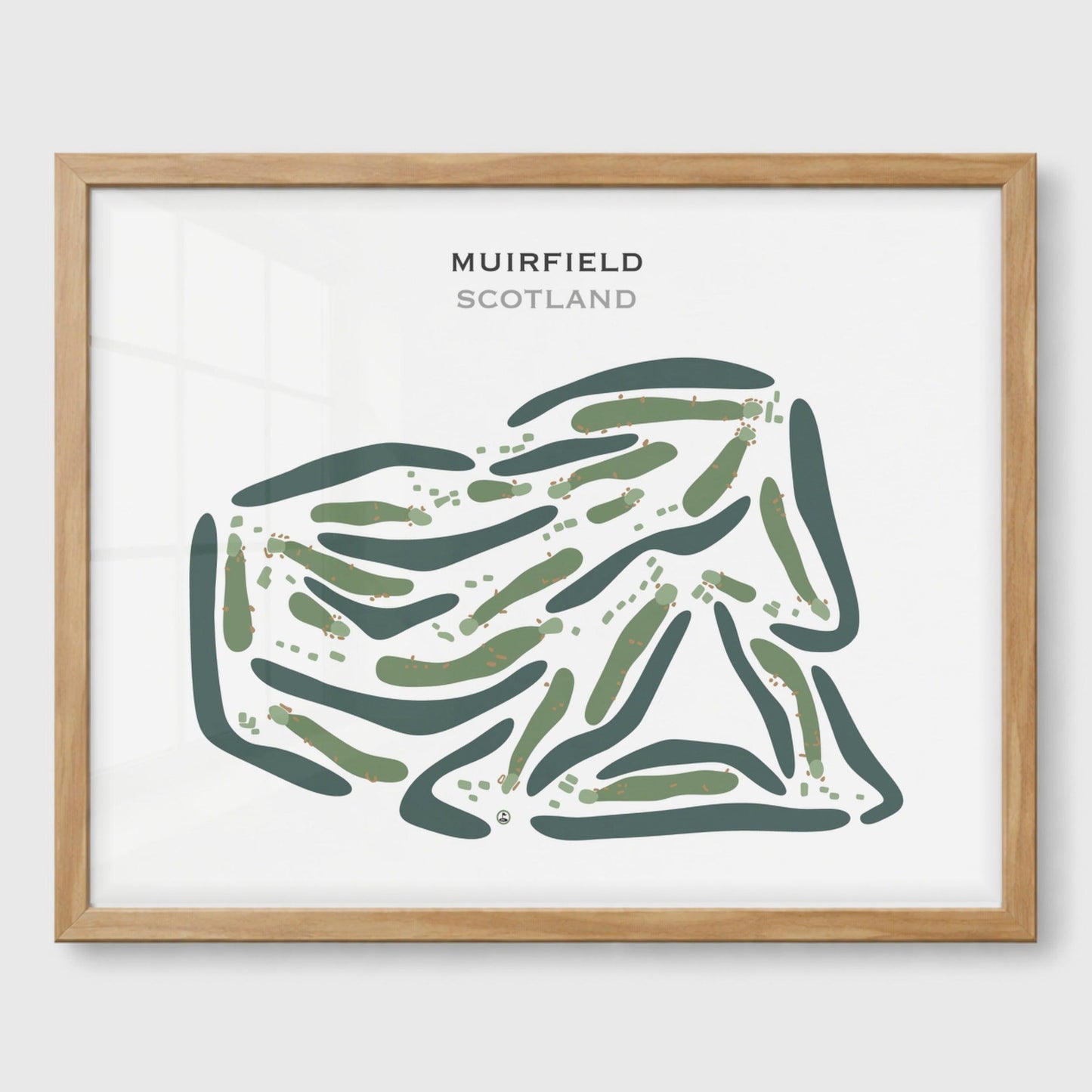 Muirfield, Scotland - Printed Golf Courses