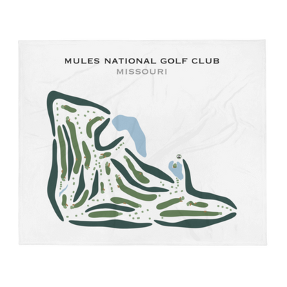 Mules National Golf Club, Missouri - Printed Golf Courses