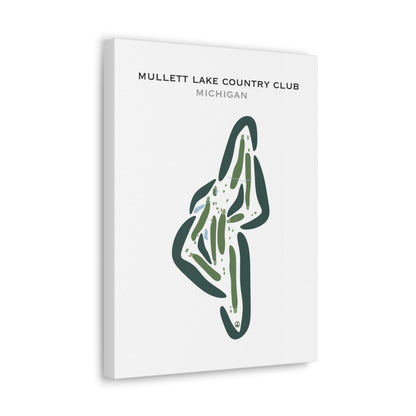 Mullett Lake Country Club, Michigan - Printed Golf Courses