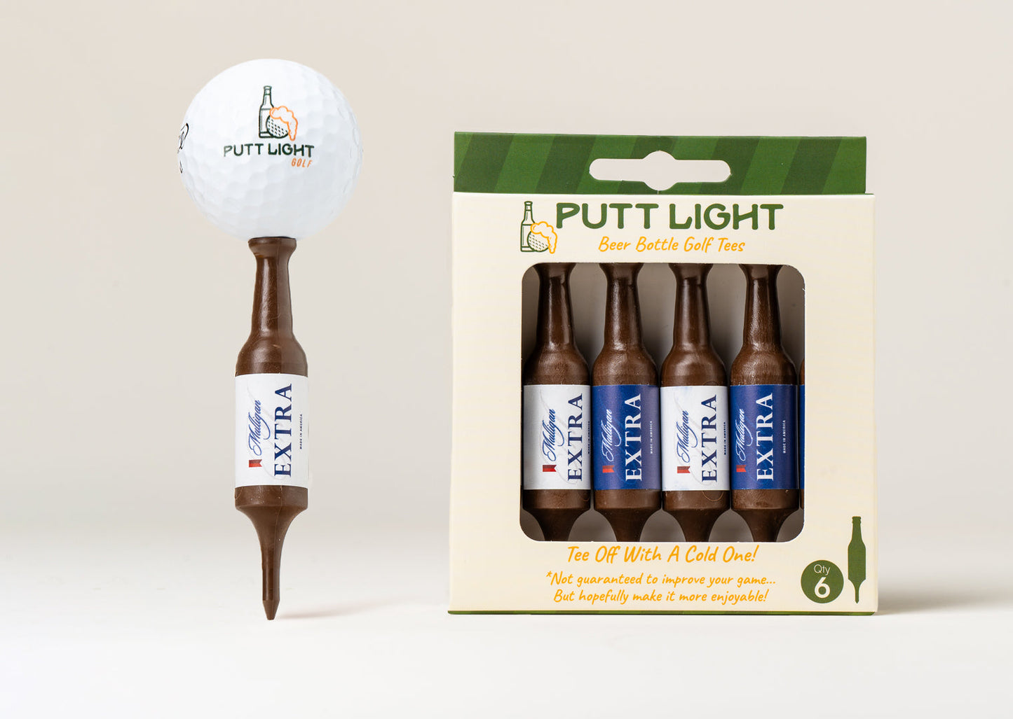 Beer Bottle Golf Tee