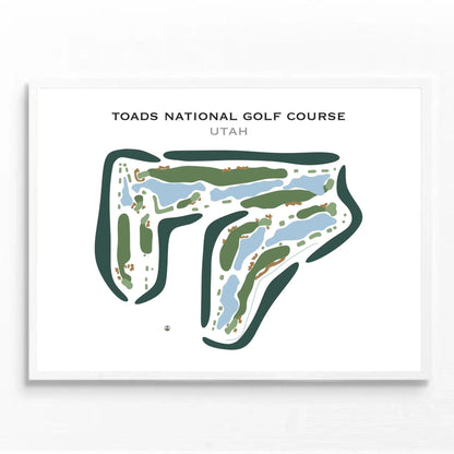 Mulligans Creekside, Toad's National Golf Course, Utah - Printed Golf Course
