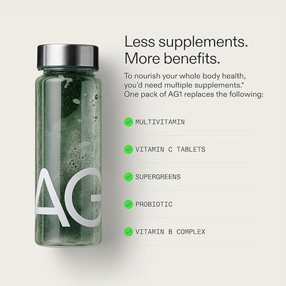 AG1 Athletic Greens 12.7 oz 360g Powder Supplement pack of 2 (free shipping)