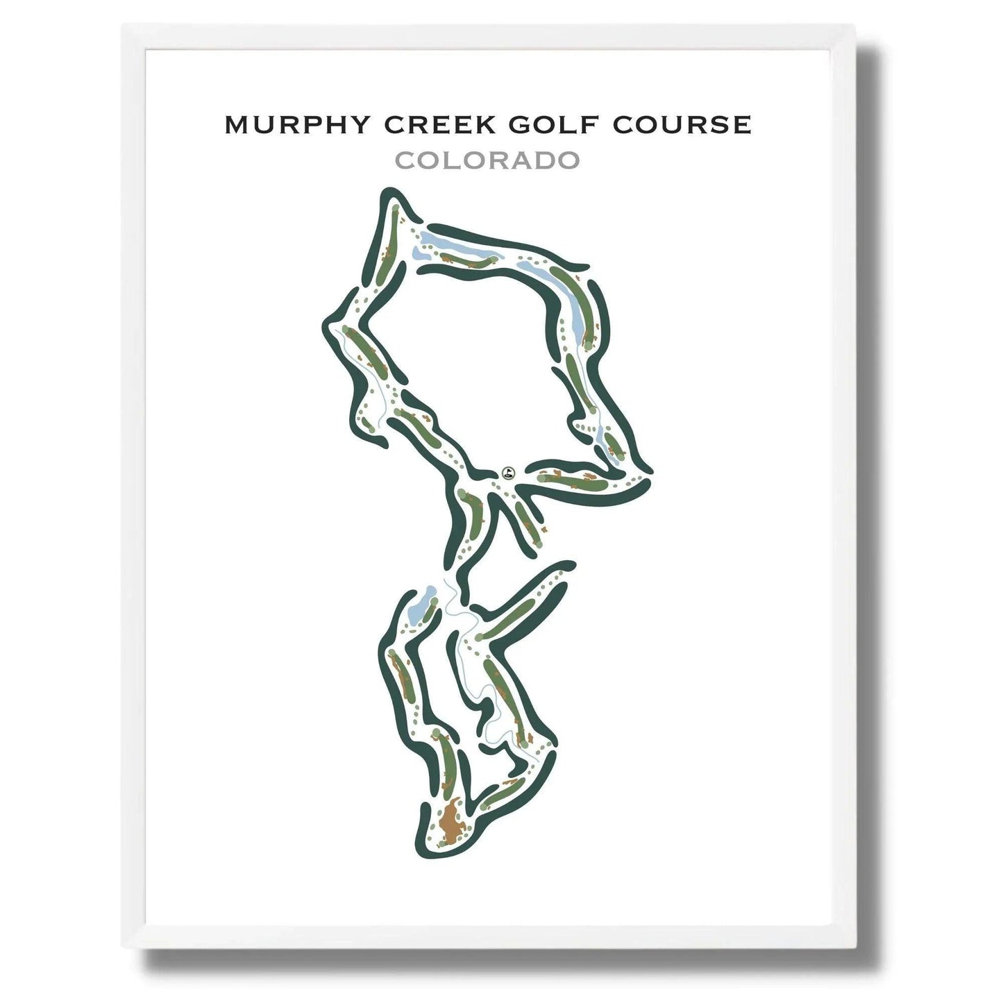 Murphy Creek Golf Course, Colorado - Printed Golf Courses