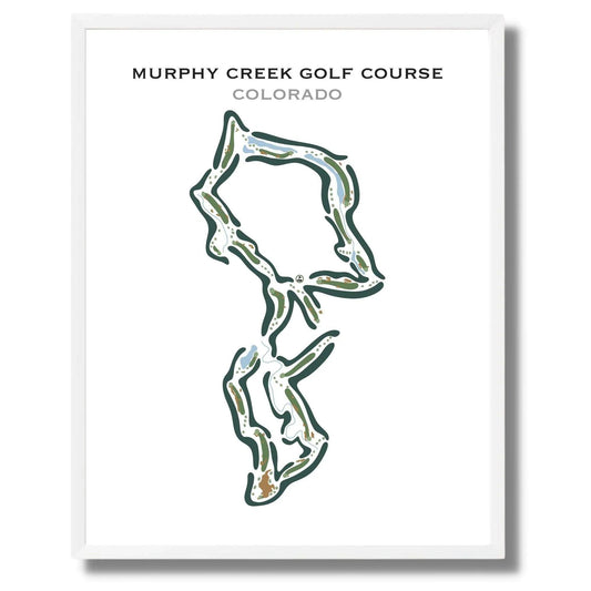 Murphy Creek Golf Course, Colorado - Printed Golf Courses