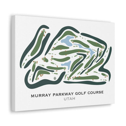 Murray Parkway Golf Course, Utah - Printed Golf Courses