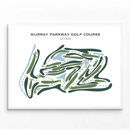 Murray Parkway Golf Course, Utah - Printed Golf Courses
