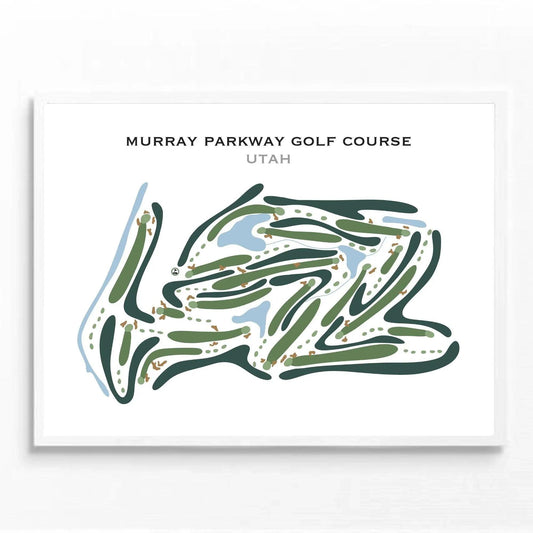 Murray Parkway Golf Course, Utah - Printed Golf Courses