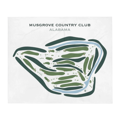 Musgrove Country Club, Alabama - Printed Golf Courses