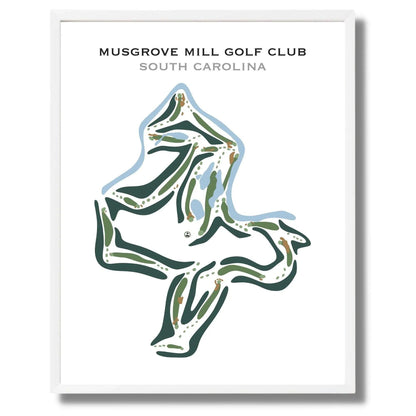 Musgrove Mill Golf Club, South Carolina - Printed Golf Courses