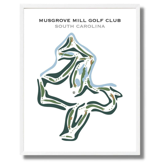 Musgrove Mill Golf Club, South Carolina - Printed Golf Courses