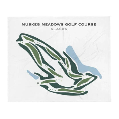 Muskeg Meadows Golf Course, Alaska - Printed Golf Courses