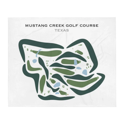 Mustang Creek Golf Course, Texas - Printed Golf Courses