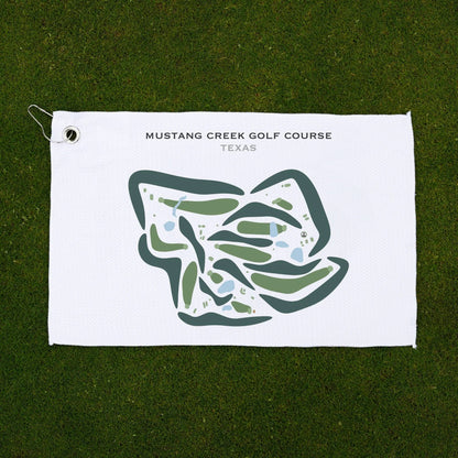 Mustang Creek Golf Course, Texas - Printed Golf Courses