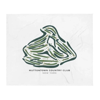 Muttontown Country Club, New York - Printed Golf Courses