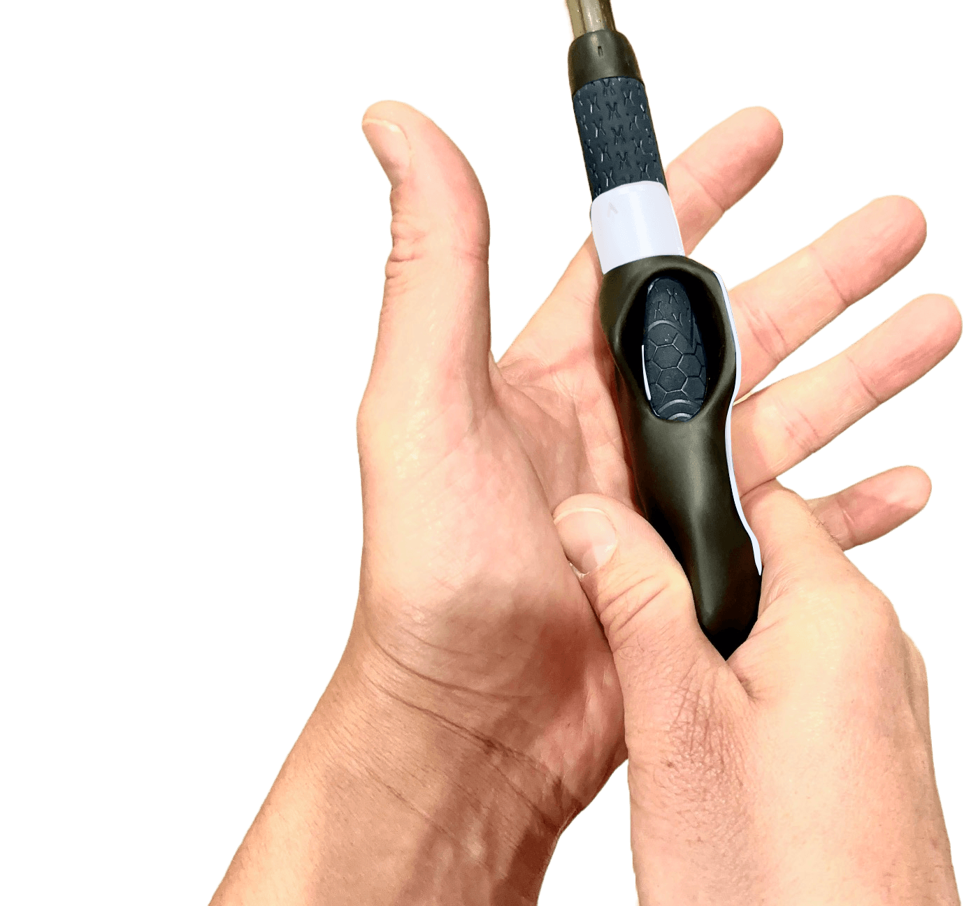 Left Handed Golf Grip Trainer - Golf Swing Aid Club Attachment to Correct Hand Placement