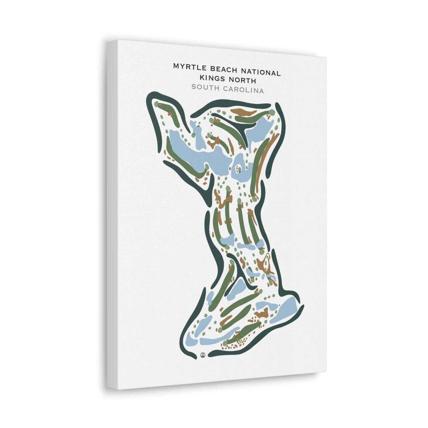 Myrtle Beach National Kings North, South Carolina - Printed Golf Courses