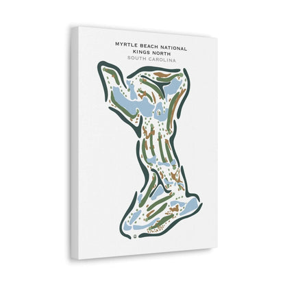 Myrtle Beach National Kings North, South Carolina - Printed Golf Courses
