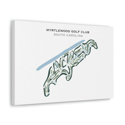 Myrtlewood Golf Club, South Carolina - Printed Golf Courses