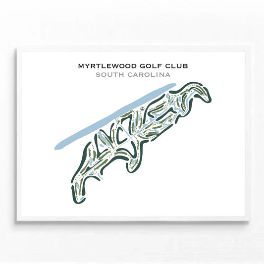 Myrtlewood Golf Club, South Carolina - Printed Golf Courses