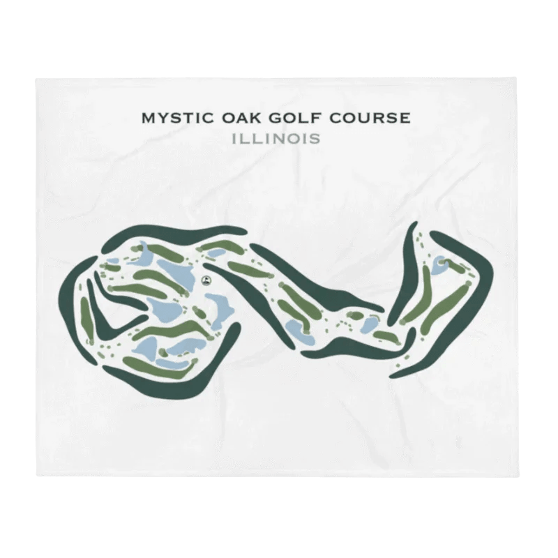 Mystic Oak Golf Course, Illinois - Printed Golf Courses