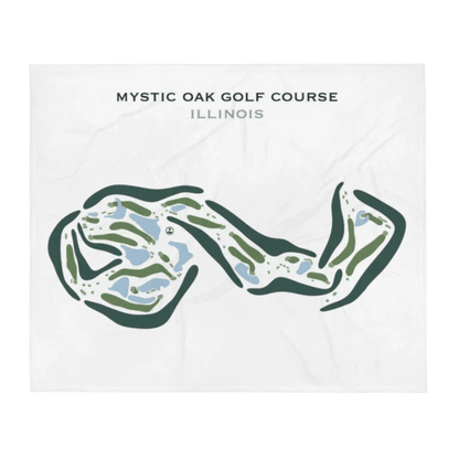Mystic Oak Golf Course, Illinois - Printed Golf Courses