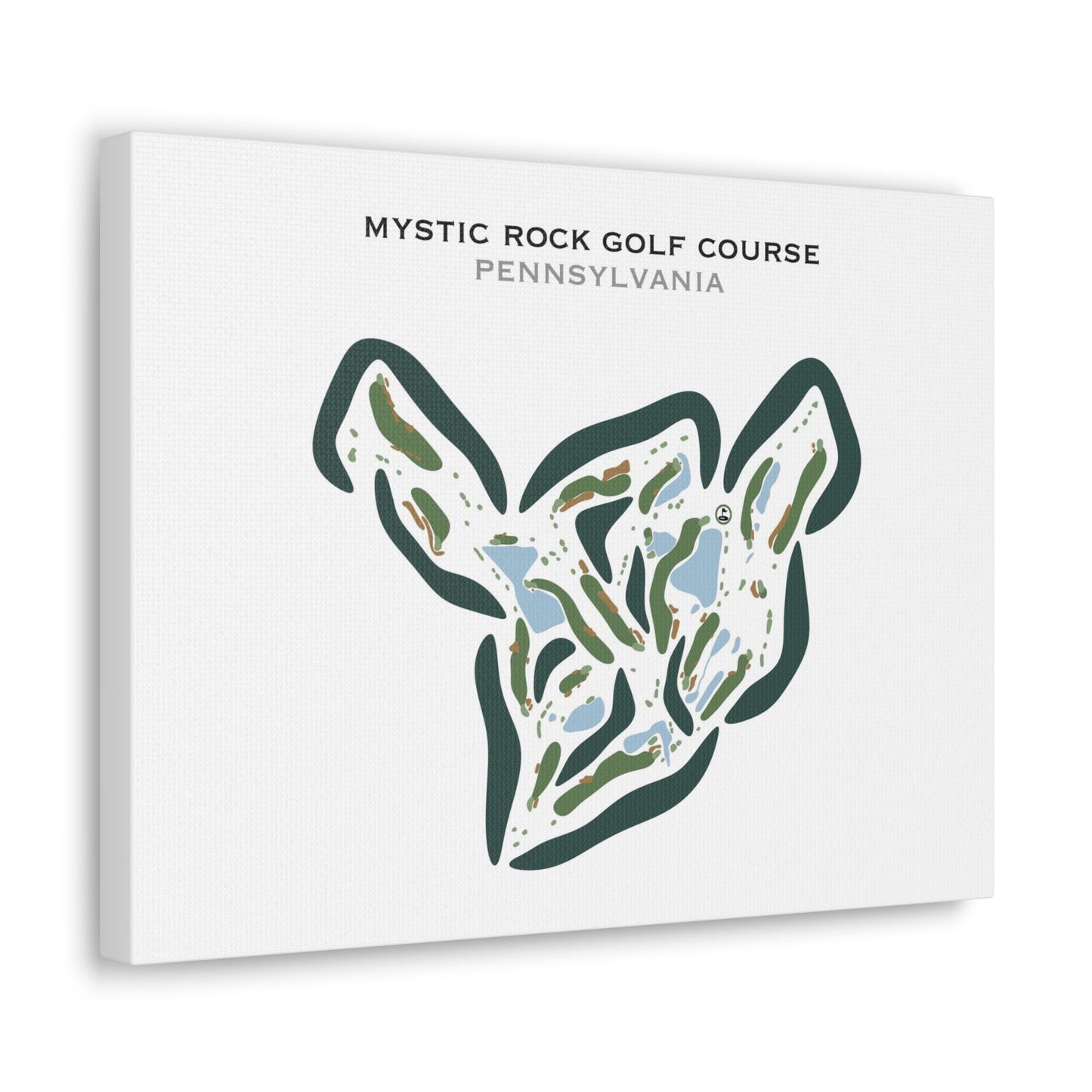 Mystic Rock Golf Course, Pennsylvania - Printed Golf Courses