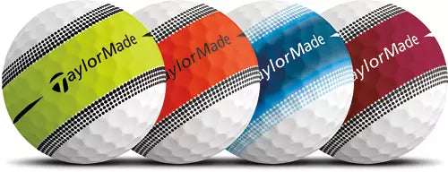 TaylorMade 2022 Tour Response Multicolored Stripe Golf Balls