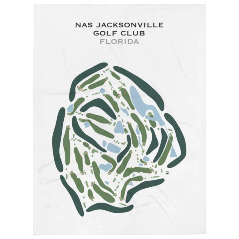 NAS Jacksonville Golf Club, Florida - Printed Golf Courses