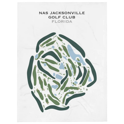 NAS Jacksonville Golf Club, Florida - Printed Golf Courses
